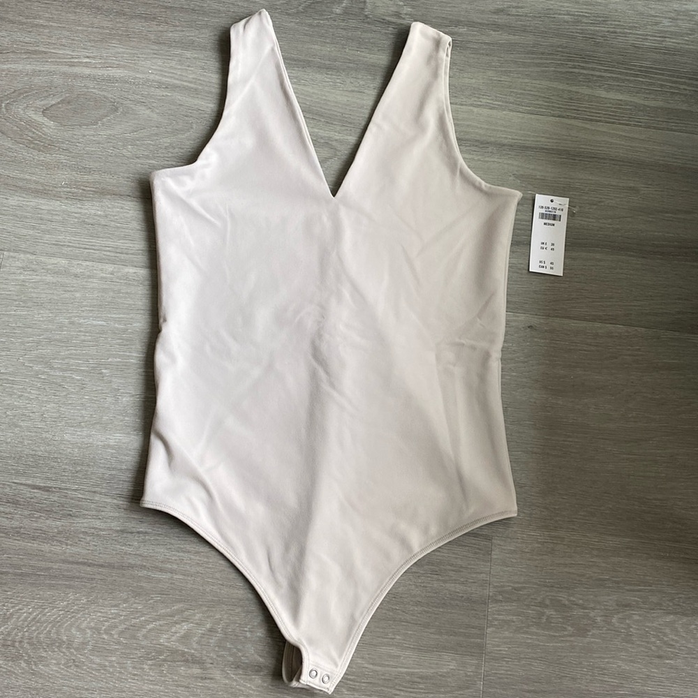 Abercrombie Cream Bodysuit
